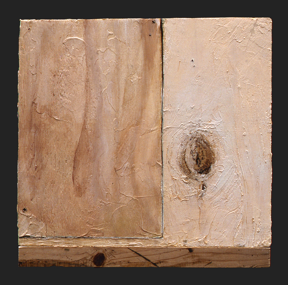 UNTITLED; MM on wood, 12.5 x 13